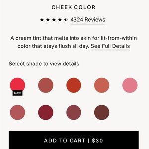 Brand New Merit Flush Balm in color Rogue